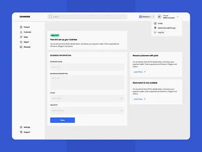 Dashboard design typography ui