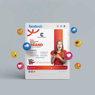 Social Media Poster Design branding graphic design