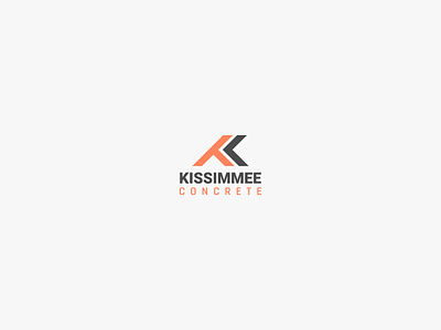 Kissimmee Concrete (Fourth Concept) cement logo construction logo logo design logofolio masonry masonry logos