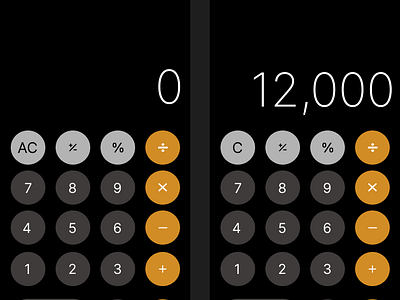 DailyUi_004 iPhone14 Calculator 002 dailyui ui ux dailyui 001