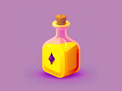 Magic Potion Illustration alchemy artisticalchemy artlovers chemistry design digitalart dribbbleart enchantingart graphic design illustration illustrationmasters magicpotion mysticalwonders vector wizardsbrew