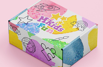 MKids Fun. Diseño de Empaque branding empaque graphic design identidad de marca packaging