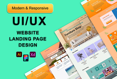 Website Design 2d 2d amination branding design game aseets graphic design illustration logo mobile uiux ui ux vector website website design website uiux
