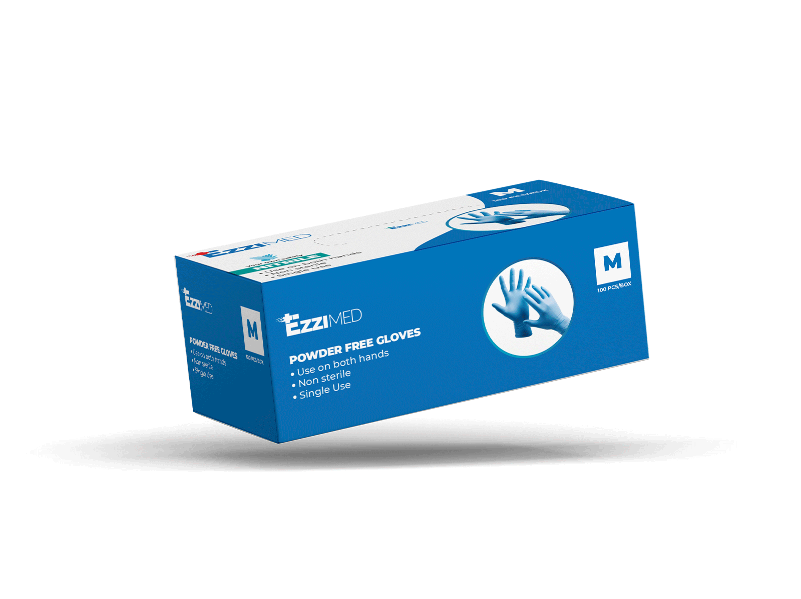 Gloves box design animation blue blue box box design branding gloves box design gloves logo graphic design logo medical box medical logo medicine box motion graphics package design packaging purple surgical logo