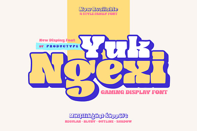 Yuk Ngexi – Display Font tournament