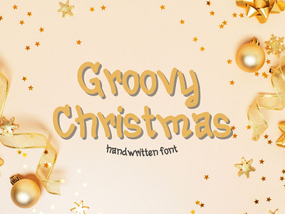 Groovy Christmas Font>>https://creativemarket.com/Ruddean2109 christmas font craft font cute font design display font font graphic design handwriting new year font party font popular font typography