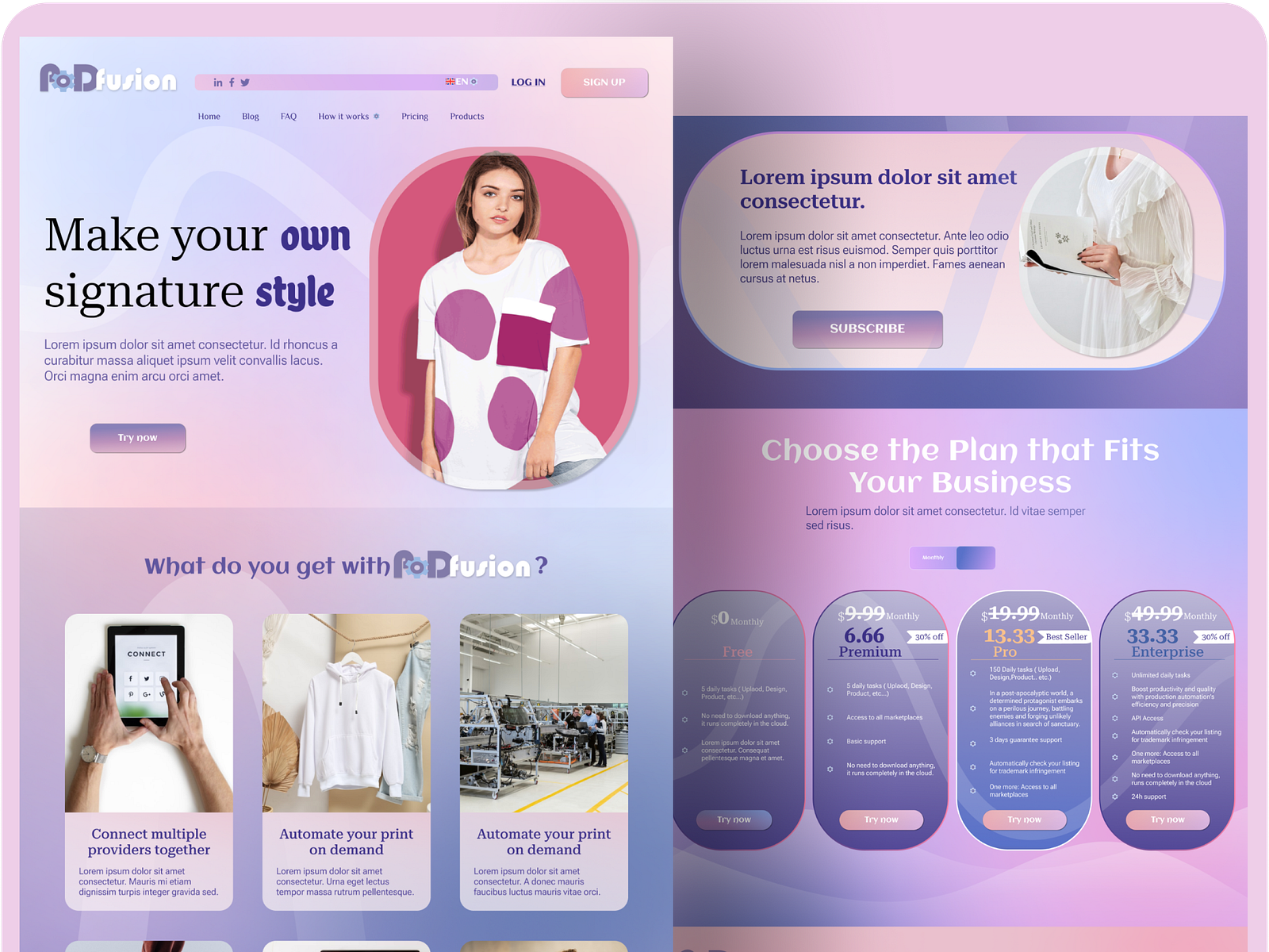 Print on demand merchandise by Rose Ann Pangilinan on Dribbble