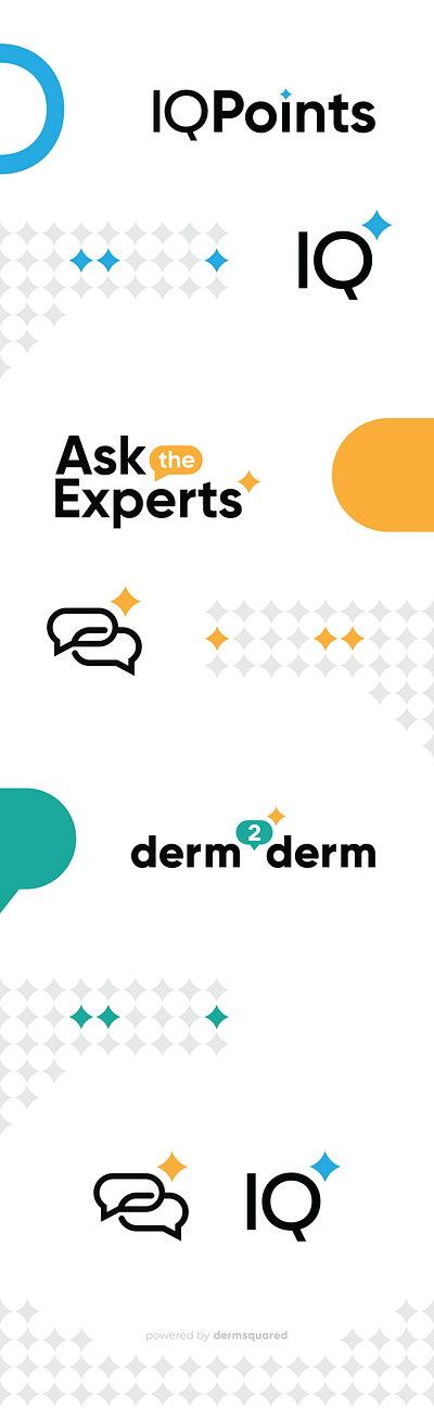 Dermatology Digital Products branding clinical design graphic design icons logo vector