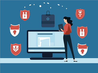 Secure Online Shopping - Ensuring Trust in E-Payment Transaction cybersecurity digital marketplace e commerce protection e payment financial security fraud prevention online consumer trust online shopping payment security payment verification safe shopping secure transactions trustworthy e commerce user authentication verification measures