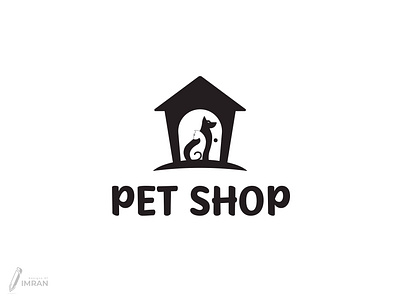 Pet Shop - Logo Design(Unused) app logo brand identity branding creative logo design gradient logo graphic design icon illustration logo minimal logo modern logo pet petshop