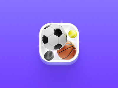 Oldschool sport app icon app icon blender oldschool portfolio