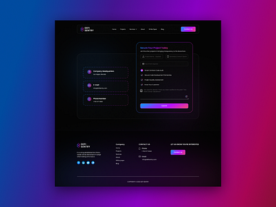 Defi Sentry Sing-Up Page dark design landing page landing page design log in sing up ui ux web design website design