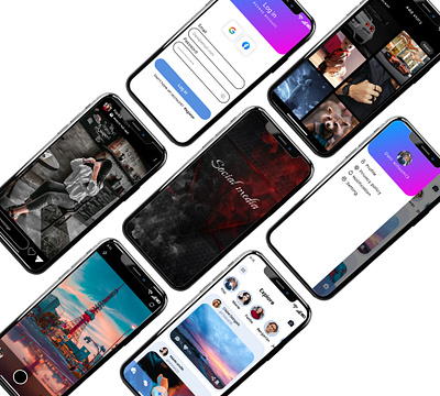 Social Media App Design