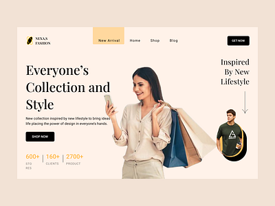 Shopping : Landing Page