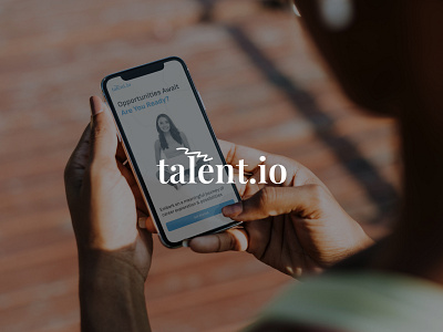 talent.io | Mobile App For Human Resource (HR) branding design figma flutter hr mobileapp product ui ux