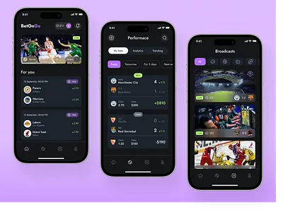 Betting iOS App Design app app design application design ios ios app ios application ios ui mobile mobile app mobile app design mobile app ui ui