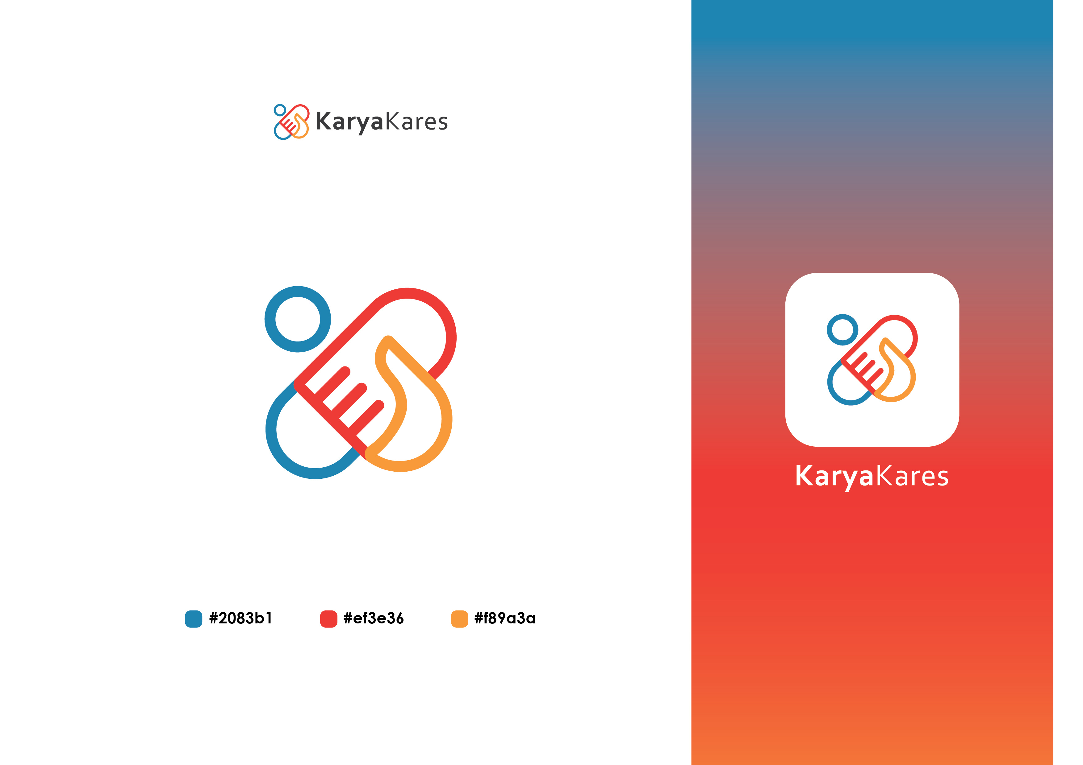 KaryaKare Logo branding logo logo creation