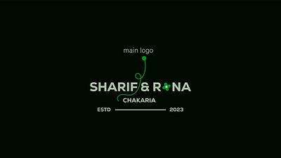 BRANDING FOR SHARIF & RONA. brand identity design brand illustration branding design graphic design