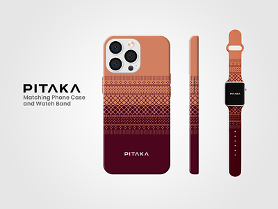 PITAKA: Apple iPhone and Apple Watch Matching Case apple cover apple watch bilawal hassan iphone case matchng case pitaka watch band