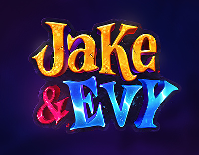 Game Logo Design - Jake & Evy 😍🔥 board game fantasy logo designer for hire game logo game logo designer game logos logo for book logo for game logo for movie private server video game