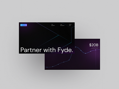 Sales Deck for Fyde crypto treasury management | ochi.design ai blockchain crypto cryptocurrency data design data visualization design figma graphic design illustration layout pitch deck powerpoint presentation presentation design presentation template sales deck slides title slide ui