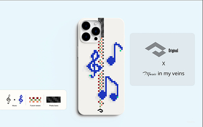 pitaka x music branding design graphic design material design mobile case