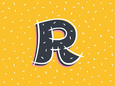 ✦ Letter R ✦ art drawing illustration letter lettering