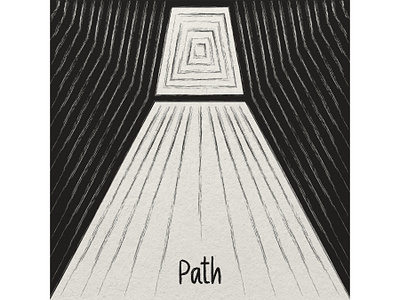 Path illustration inktober path