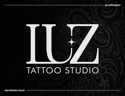 Luz | Tattoo Studio brand brand design brand designer branding brazilian designer graphic design illustrator logo logotype photoshop tattoo studio visual identity