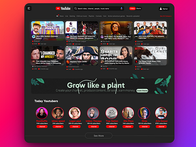 new youtube app ui