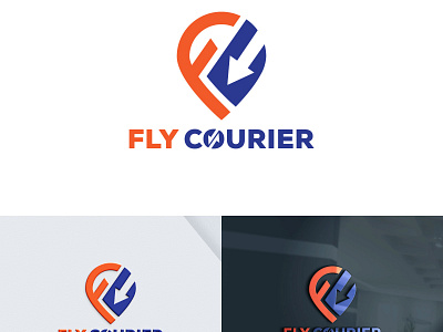 Courier logo beautiful logo branding courier courier brand courier logo flat logo fly fly logo icon iconic logo logo minimal minimalist logo typography typography logo ui wordmark
