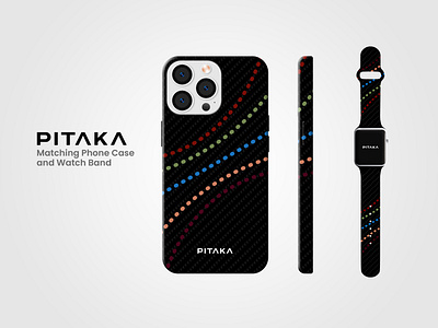 PITAKA: Apple iPhone and Apple Watch Matching Case apple watch bilawal hassan iphone iphone case iphone cover pitaka watch band