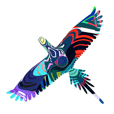 The gift of flight animation bird pattern