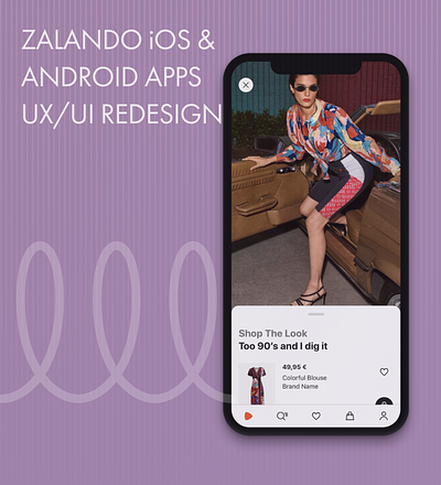 Zalando iOS & Android Apps UX/UI Redesign