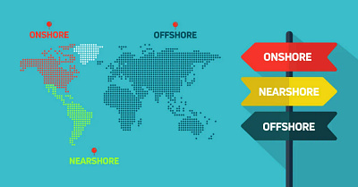 Offshore vs. Nearshore Software Development 3d animation branding graphic design logo motion graphics ui
