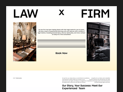 Law Firm Design Concept - Header advocate concept firm inspiration landing page law law firm lawyer minimal modern pre book ratul ui ui ui design ui ux design ux ux design web design website website design