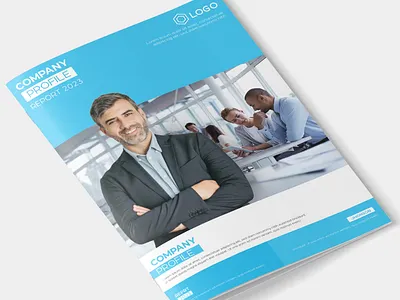 Company Profile Design ads agency banner branding brochures business clean company profile creative work design flyer graphic design office post profile social media post