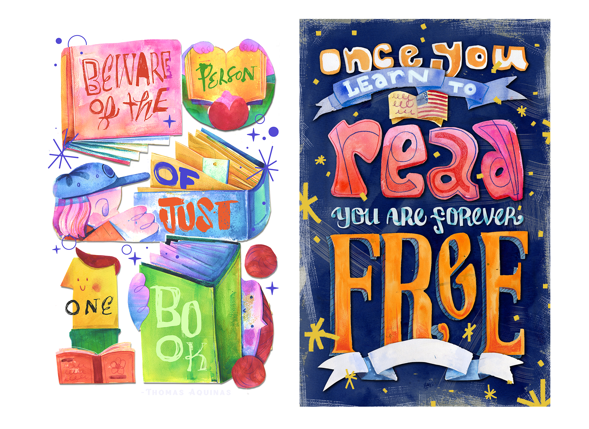 Educational posters education elementary font illustration lettering poster posters quotes reading school