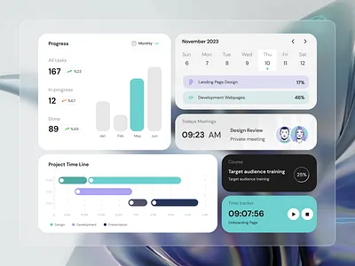 Daily AI Planner | Widget Design design ui uiux ux