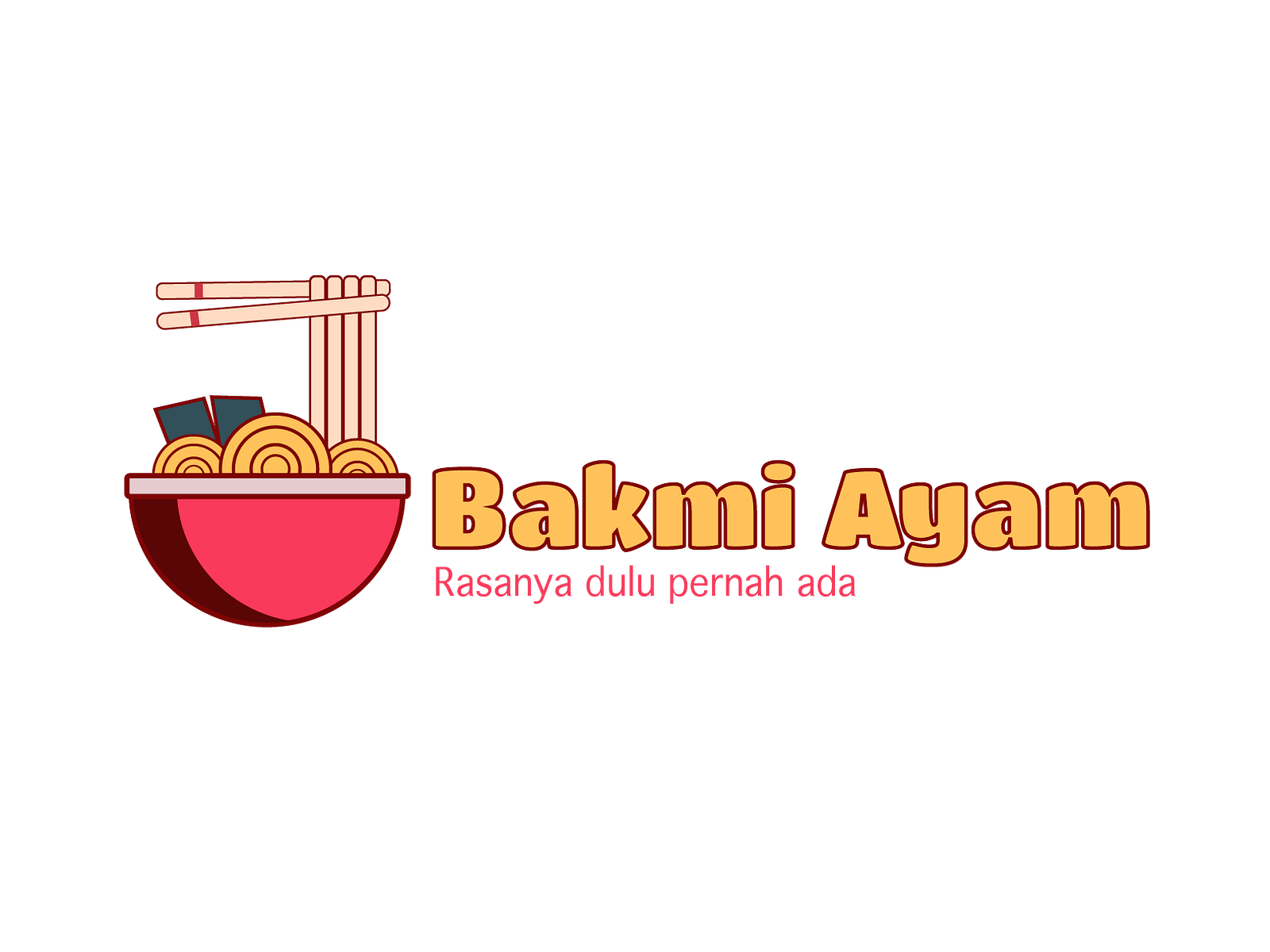 Bakmi Logo By Aulia Rahman On Dribbble