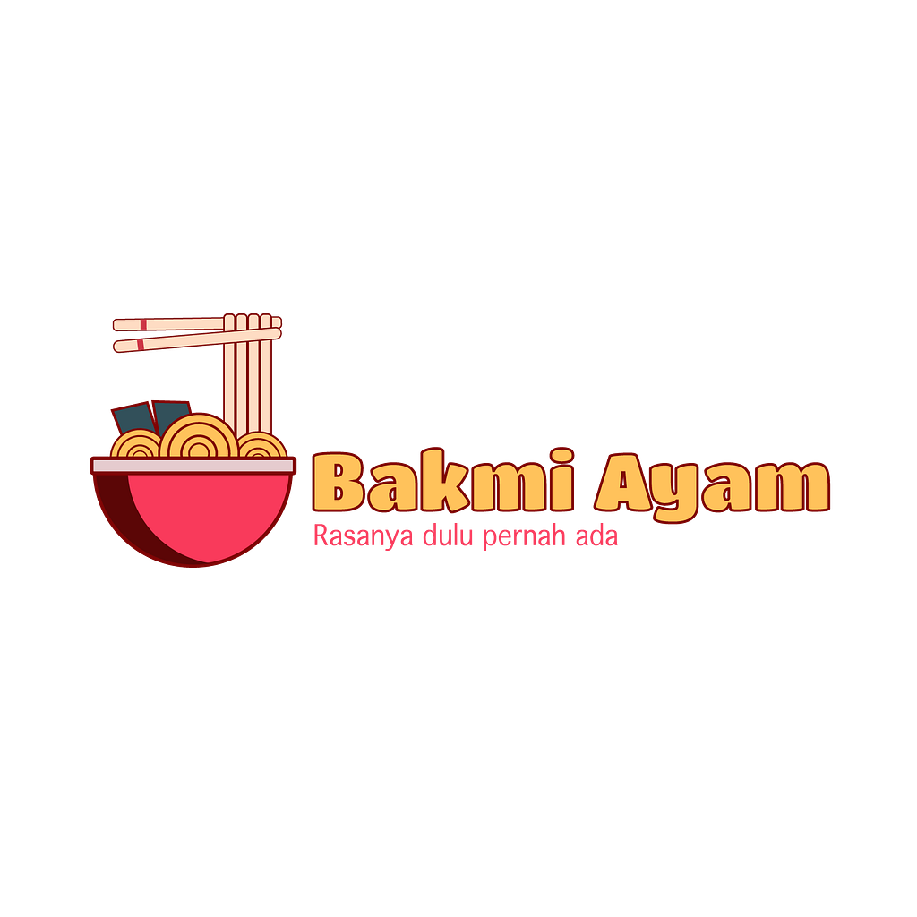 Bakmi Logo by Aulia Rahman on Dribbble