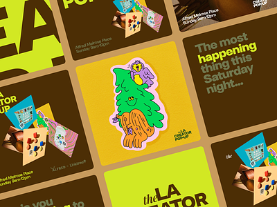 The LA Creator Pop-Up Design System branding design logo minimal ui