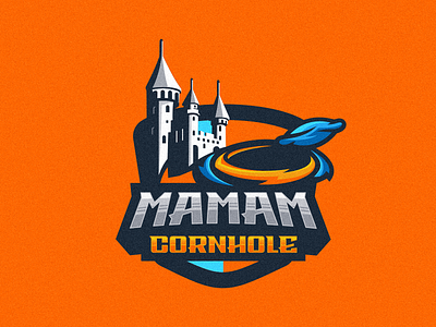 Cornhole Logo branding cornhole cornhole logo design graphic design identity illustration logo mark sport tshirt vector