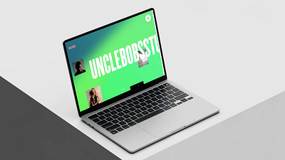 Uncle Bobs Studio Website Design animation ui webflow website