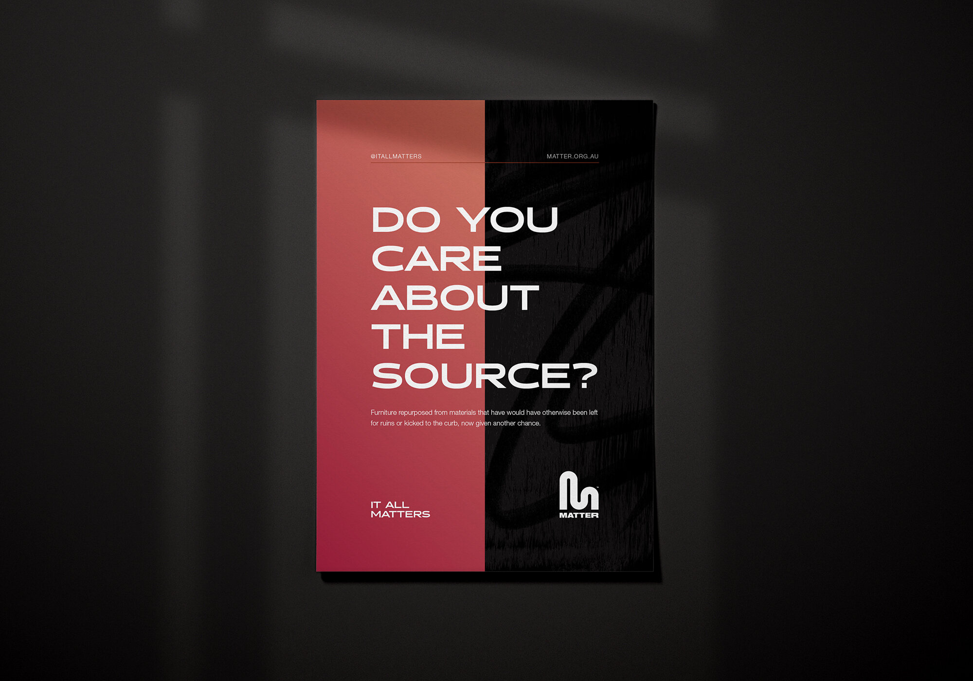 Matter - Furniture Brand animation branding graphic design logo