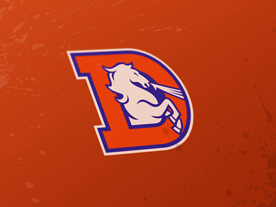 Denver Broncos Redesign branding broncos denver football graphic design logo unsinkable design