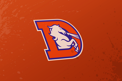 Denver Broncos Redesign branding broncos denver football graphic design logo unsinkable design