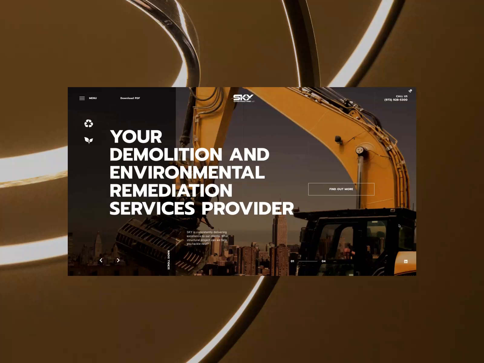 Example of Landing Page Design