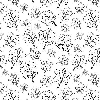 Leaves pattern background fabric floral leaf leaves oak ornament pattern petal textile