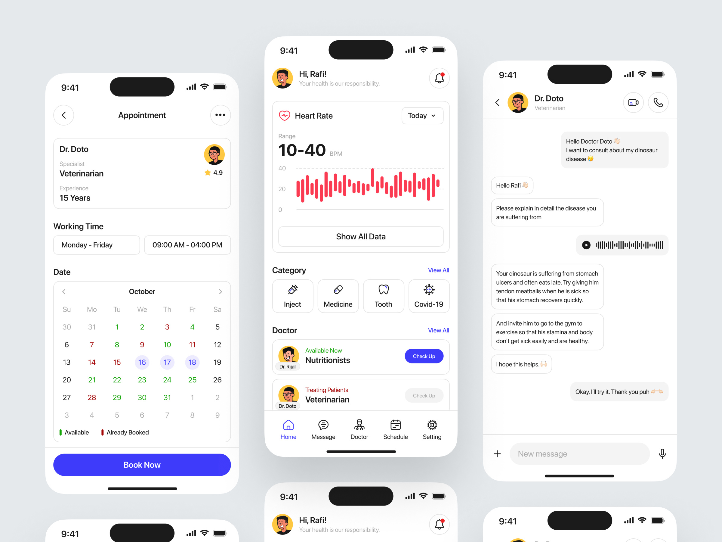 Meltzy - Healthcare Mobile App appointment chart chat clinic consultation dental dentist doctor health health care healthcare healthy hospital medical medical care medicine message mobile patient sick